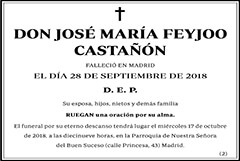 José María Feyjoo Castañón